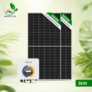 3kW 500W Ongrid Solar
