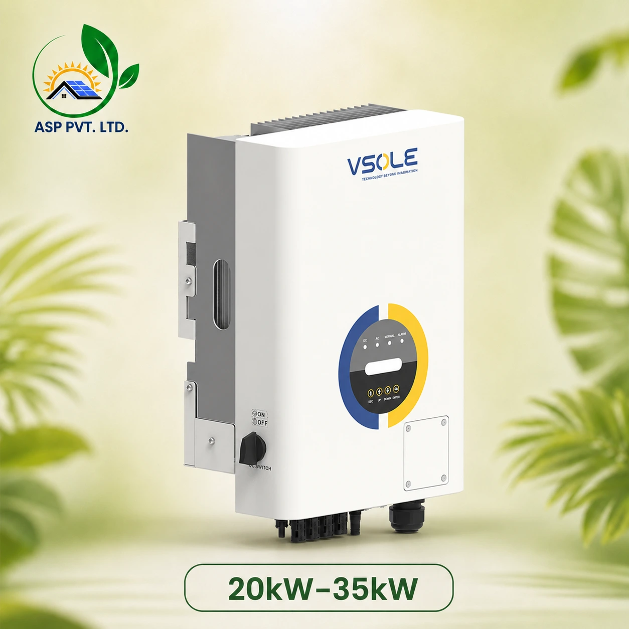 Three Phase Grid Tie Inverter 20-35kW