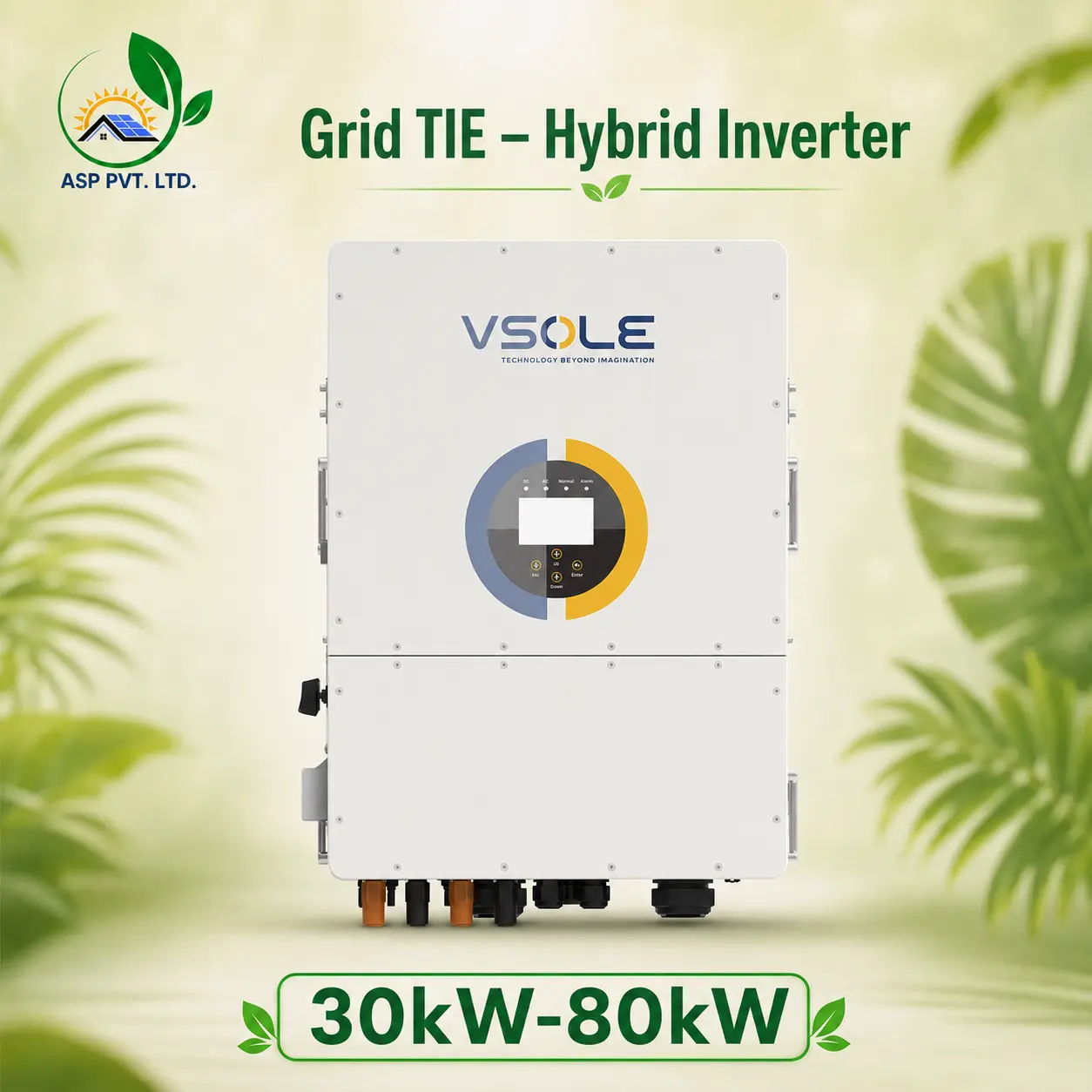 Three Phase Hybrid Inverter 30-80kw