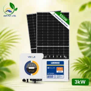 3KW Hybrid Solar System