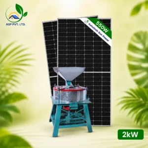 Solar Atta Chakki 2kW