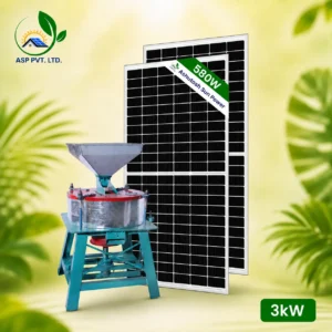 Solar Atta Chakki 3kW