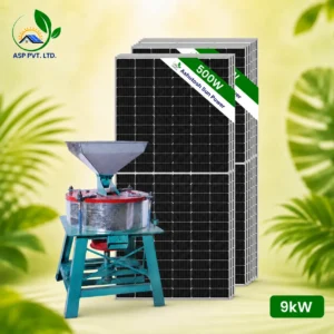 Solar Atta Chakki 9kW